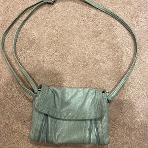 Blue shoulder bag/ cross body